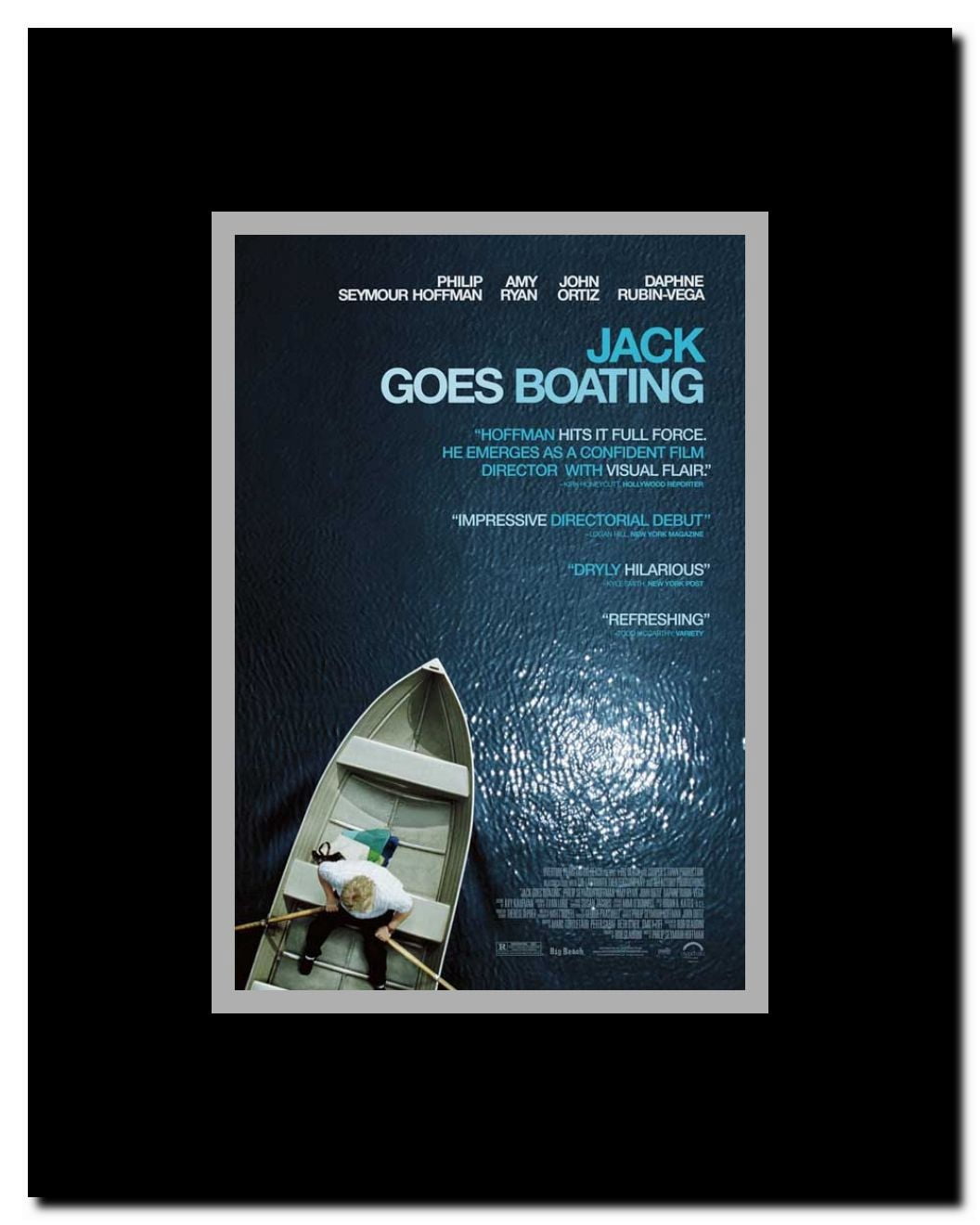 Jack Goes Boating Framed Movie Poster