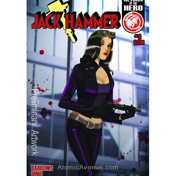 Jack Hammer #3A VF ; Action Lab Comic Book