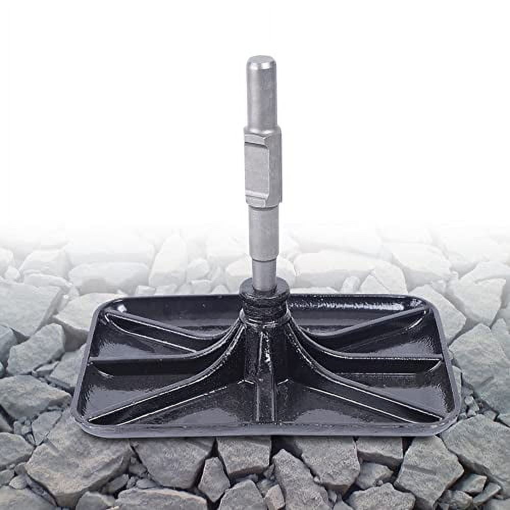 Jack Hammer Compactor Plate, Manganese Steel Tamper Rammer Plate Paving ...