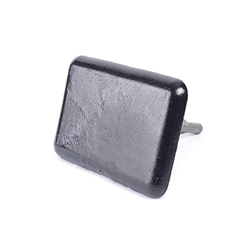 Jack Hammer Compactor Plate with Handle Manganese Steel Tamper Rammer Plate Snoring Tablet for Ground Builder Landscaper Gardeners