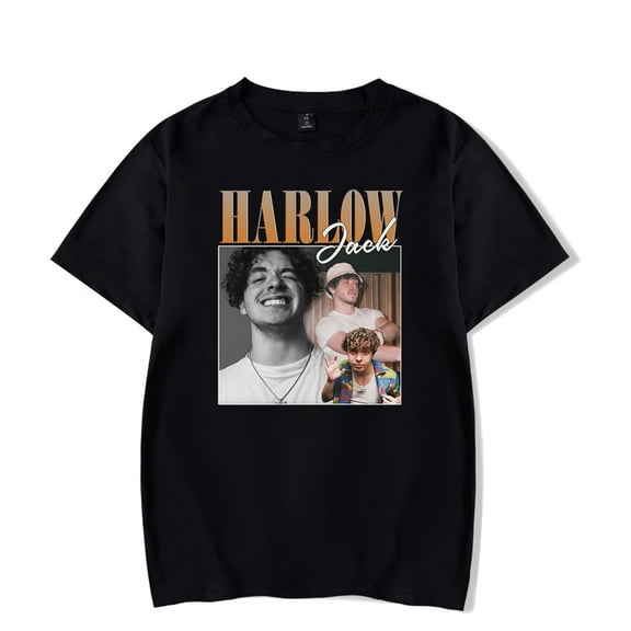 Jack Harlow Merch T-shirt Men's And Women's Summer Round Neck Casual Short Sleeve Fashion Street T-shirt Shirt