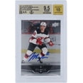 thumbnail image 1 of Jack Hughes New Jersey Devils Autographed 2020-21 Upper Deck Black Diamond Retro #BD-1 Beckett Fanatics Witnessed Authenticated 9.5/10 Card - Fanatics Authentic Certified, 1 of 2