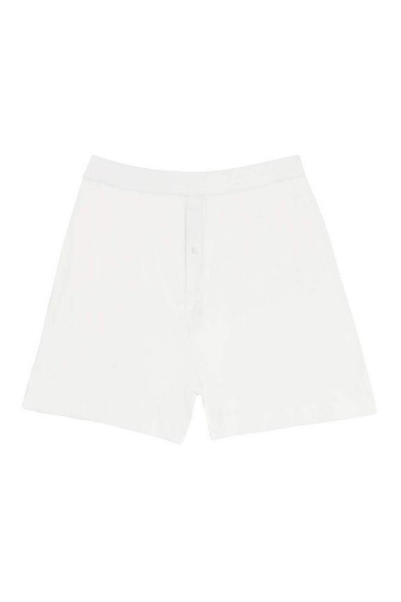 Jack & Jill Men's Knit Boxer Shorts Provide Comfort, Freedom, & Joy - Ultra-Soft Boxers for Men 100% Cotton Boxers - 2-Pack (Size XX-Large) White