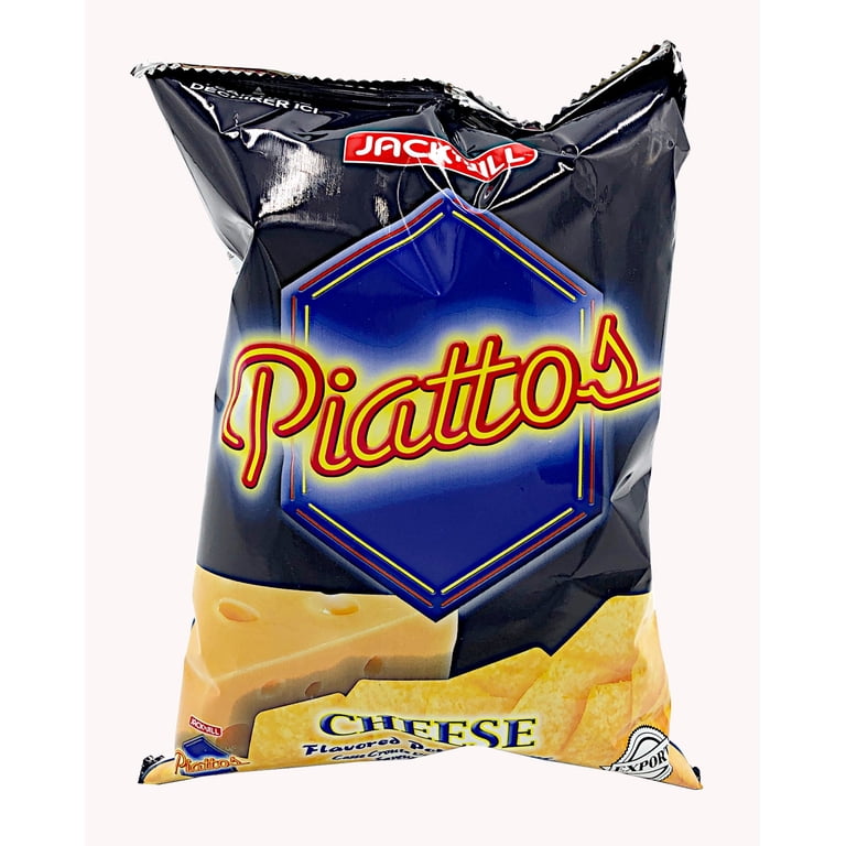 フィリピンお菓子Jack n Jill Piatto チーズ 10袋セット Jack & Jill Piattos Cheese Flavored Potato Crisps pack of 6