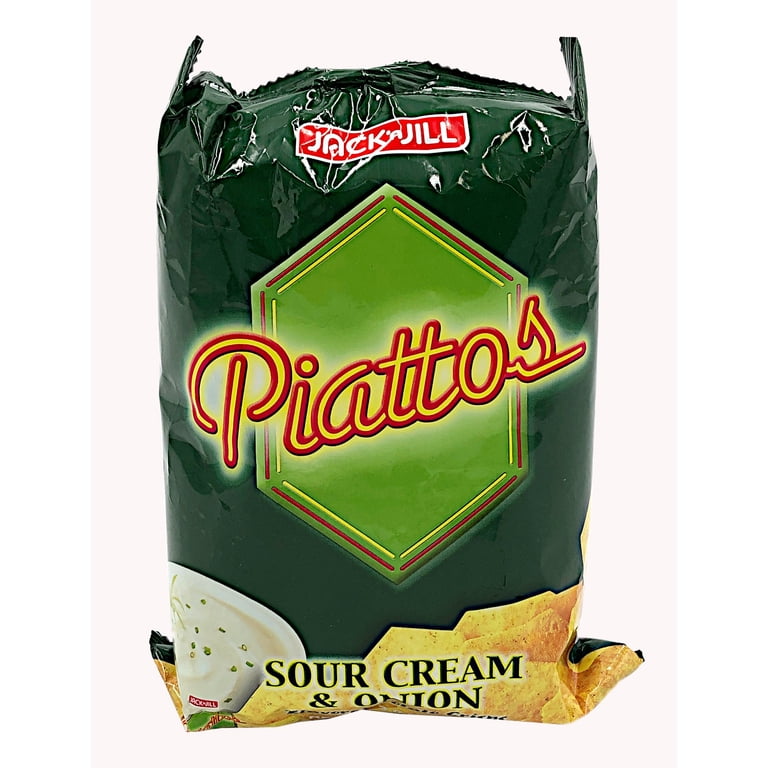 Jack & Jill Piattos Sour Cream & Onion Pack of 6 - Walmart.com