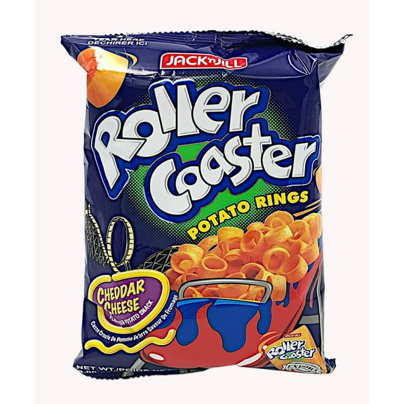 Jack & Jill Roller Coaster Potato Rings (Cheddar Cheese) Pack of 10