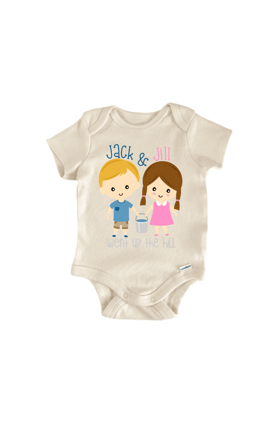 Jack & Jill Went Up Hill Newborn Baby Bodysuit