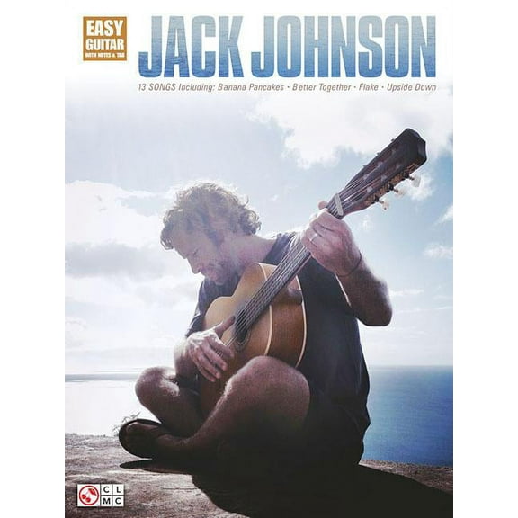 Jack Johnson: Easy Guitar with Notes & Tab, (Paperback)