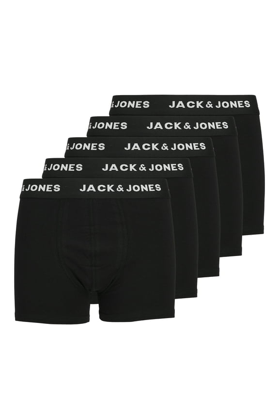 Jack&Jones Boys Boxer Shorts Cotton Black 12-13 Years