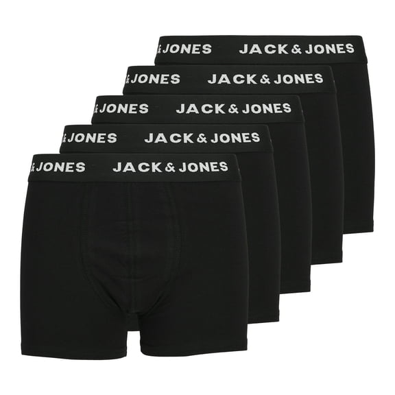 Jack&Jones Boys Boxer Shorts Cotton Black 8-9 Years