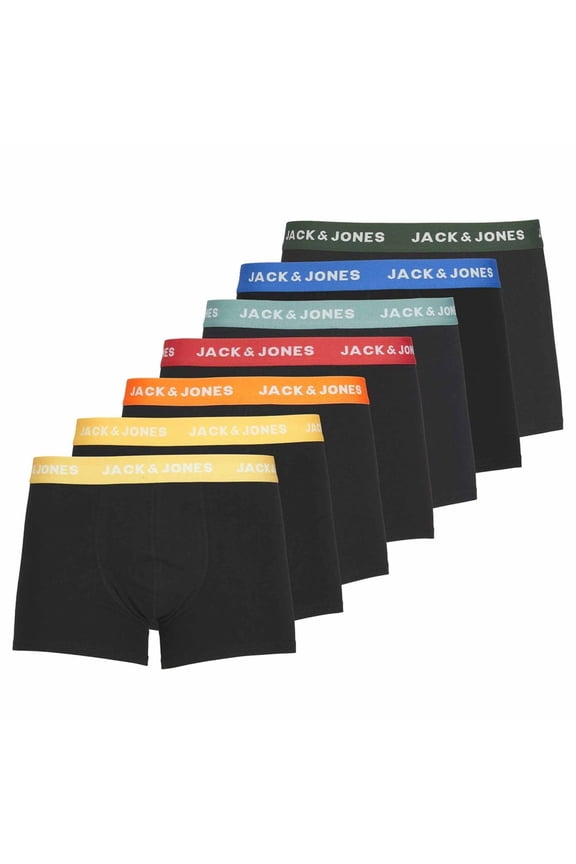 Jack&Jones Men Boxer Shorts Cotton Black L