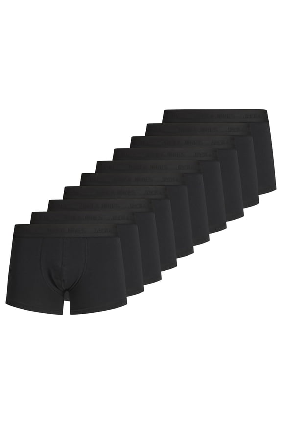Jack&Jones Men Boxer Shorts Cotton Black L