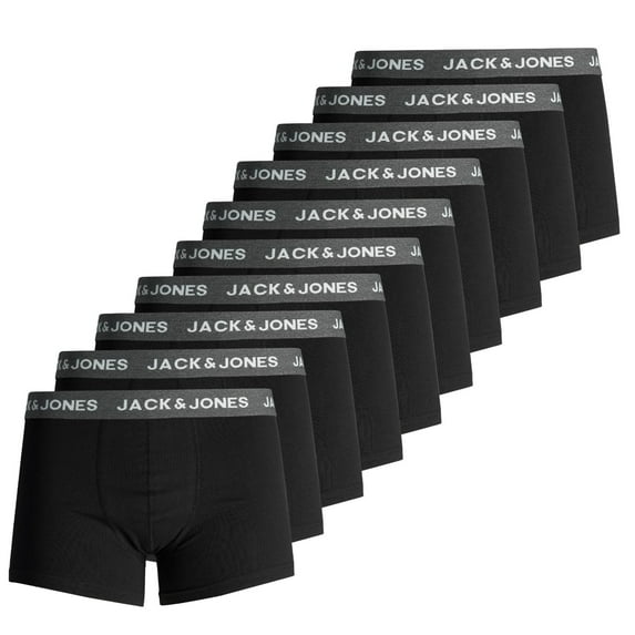 Jack&Jones Men Boxer Shorts Cotton Black L