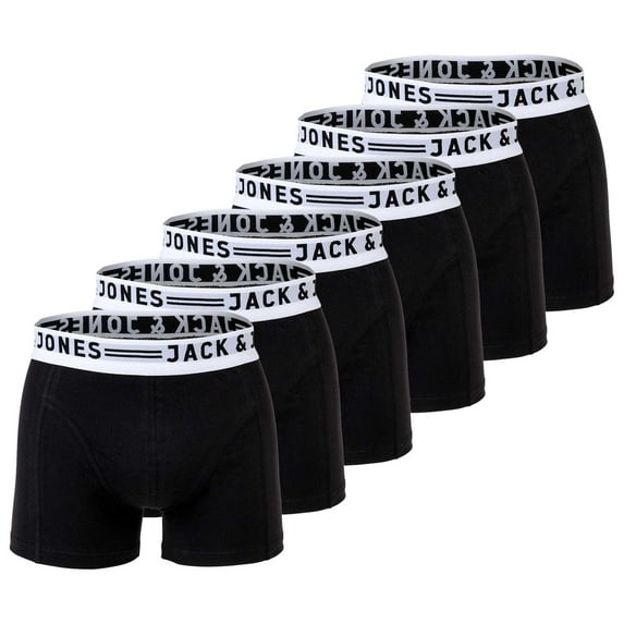 Jack&Jones Men Boxer Shorts Cotton Black M