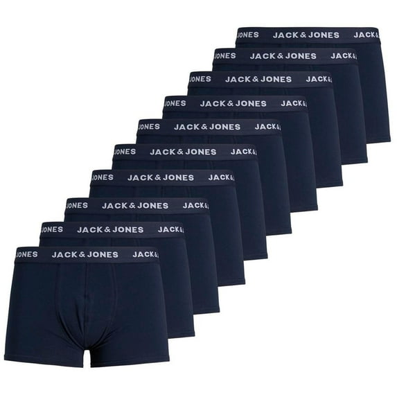 Jack&Jones Men Boxer Shorts Cotton Blend Blue S