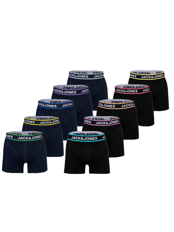 Jack&Jones Men Boxer Shorts Cotton Blend Multicoloured 3Xl