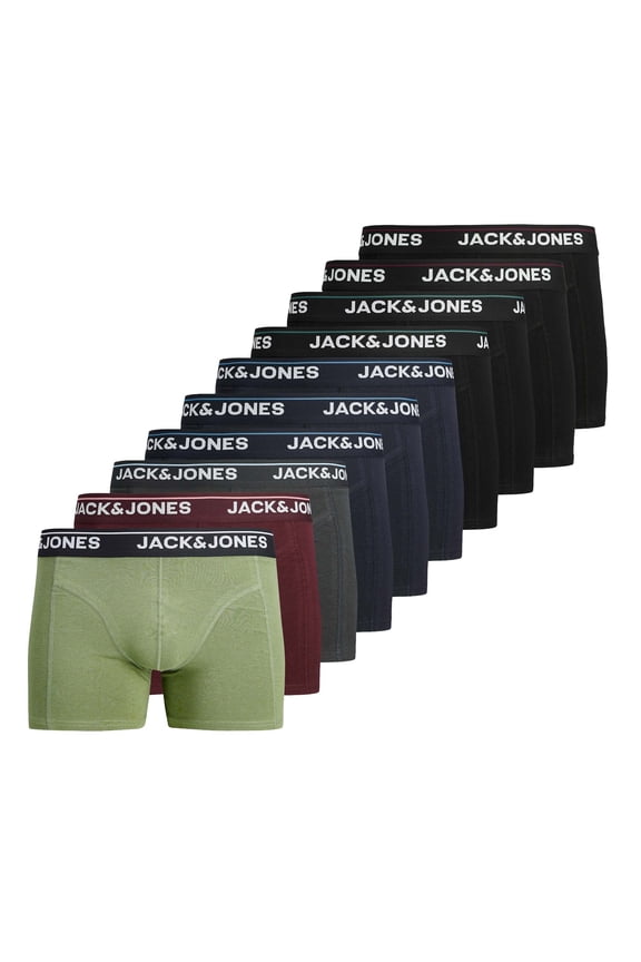 Jack&Jones Men Boxer Shorts Cotton Blend Multicoloured L