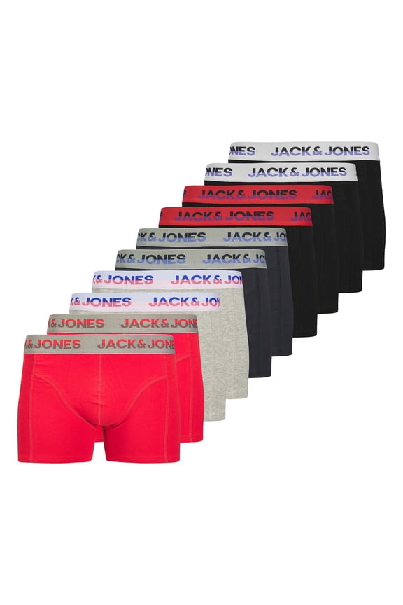 Jack&Jones Men Boxer Shorts Cotton Blend Multicoloured L