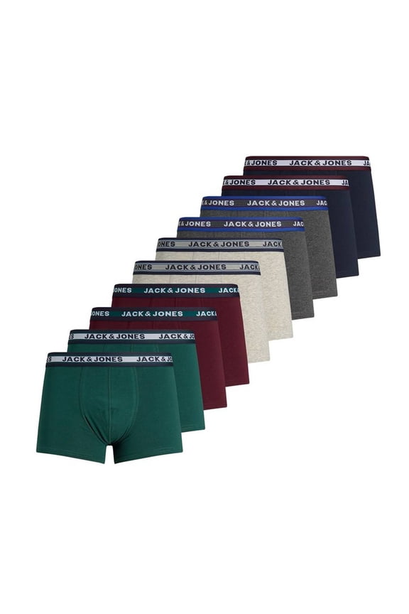 Jack&Jones Men Boxer Shorts Cotton Blend Multicoloured L