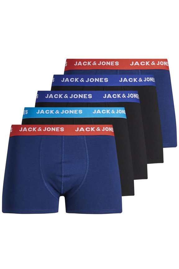 Jack&Jones Men Boxer Shorts Cotton Blue L