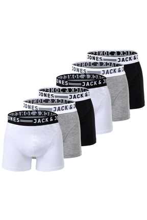 Jack&Jones Men Boxer Shorts Cotton Grey M