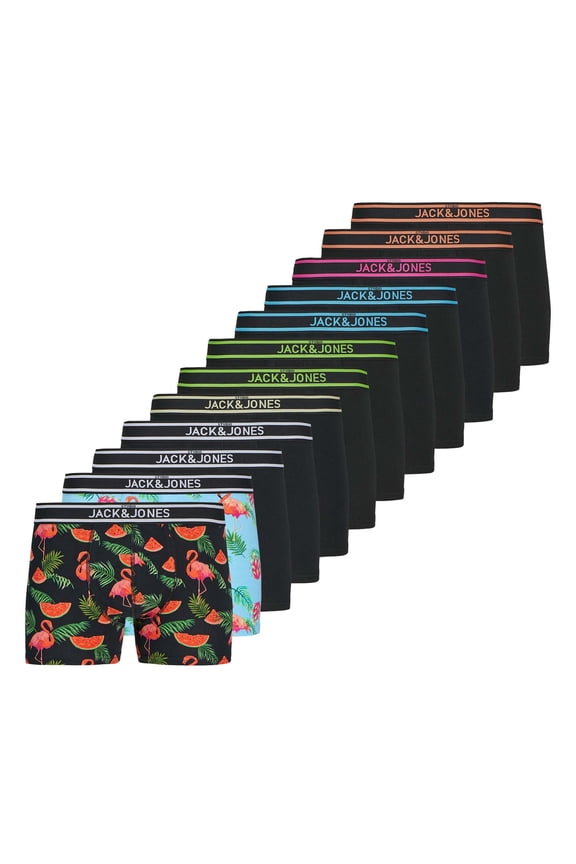 Jack&Jones Men Boxer Shorts Cotton Multicoloured M