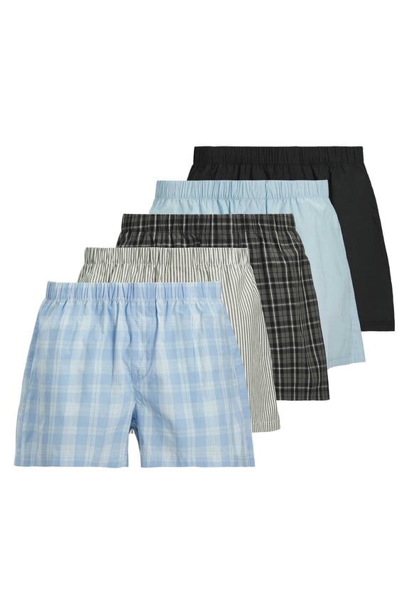 Jack&Jones Men Web Boxer Shorts Cotton Multicoloured M