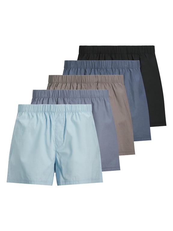 Jack&Jones Men Web Boxer Shorts Cotton Multicoloured Xl
