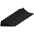 thumbnail image 1 of Jack & Jones Men's Sneaker Socks 10 Pack - Jacdongo Socks, One Size Black 40-46 (Uk 7-11), 1 of 1