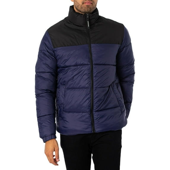 Jack & Jones Toby Puffer Collar Jacket, Blue