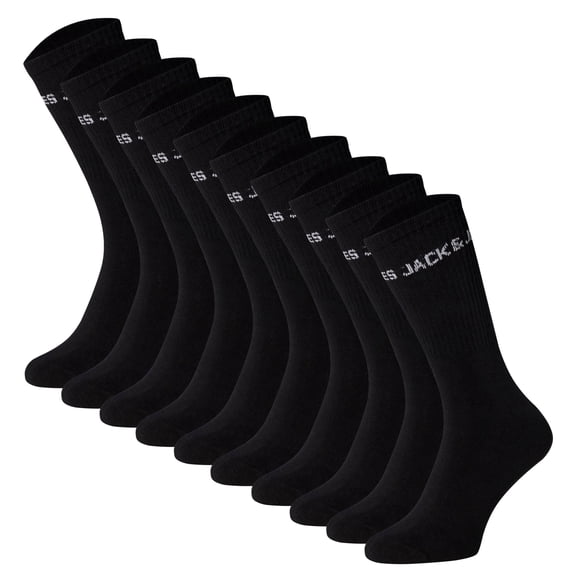 Jack&Jones Unisex Socks Cotton Black 5-9,5