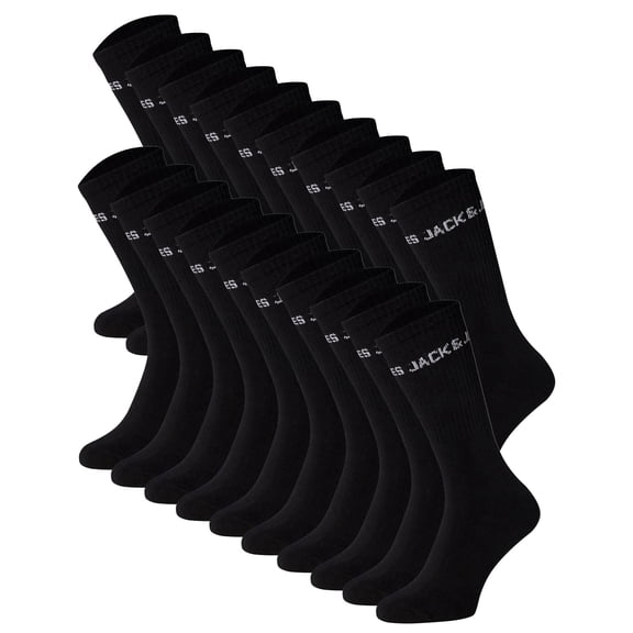 Jack&Jones Unisex Socks Cotton Black 5-9,5