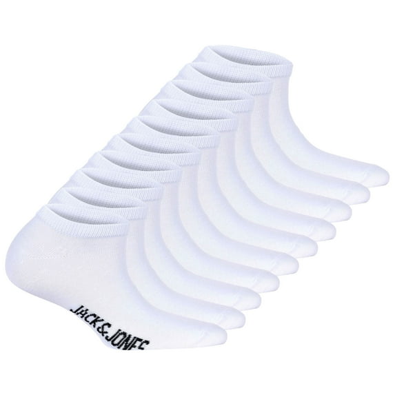 Jack&Jones Unisex Socks Cotton White 5-9,5