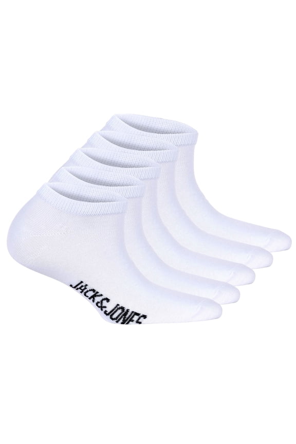 Jack&Jones Unisex Socks Cotton White 5-9,5