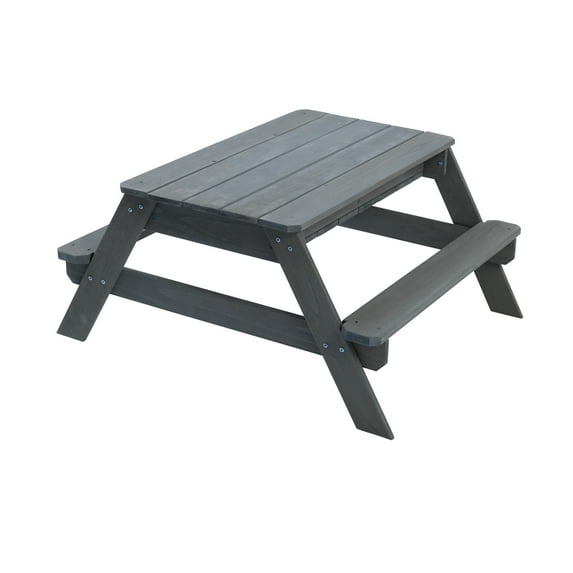 Jack & June Cedar Convertible Sand Box and Picnic Table Playset – Adorable, Durable, and Perfect for Imaginative Play