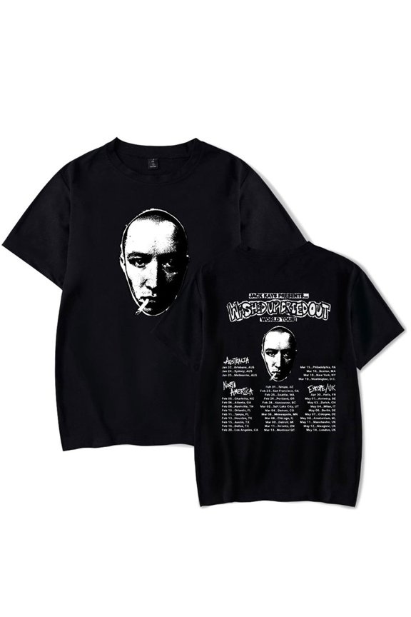 Jack Kays T-shirt Summer Women Men Casual Clothing Fashion Cool Short Sleeved Top