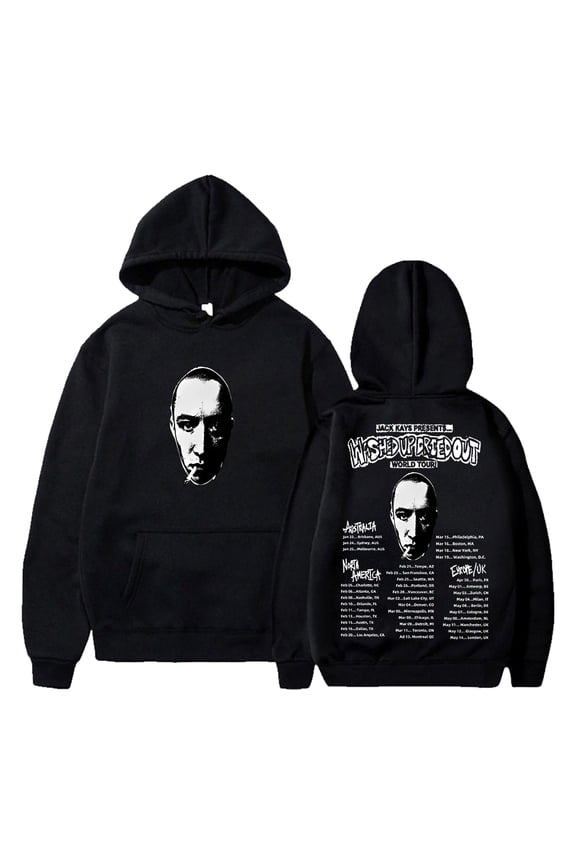 Jack Kays Washed Up Dried Out US Tour Hoodie Long Sleeve Streetwear Women Men Hooded Sweatshirts