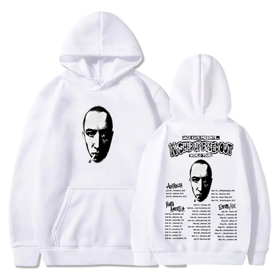 Jack Kays Washed Up Dried Out US Tour Hoodie Long Sleeve Streetwear Women Men Hooded Sweatshirts