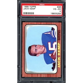 Jack Kemp Card 1966 Topps #26 PSA 4