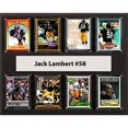 thumbnail image 1 of Jack Lambert Pittsburgh Steelers 12'' x 15'' Plaque, 1 of 1