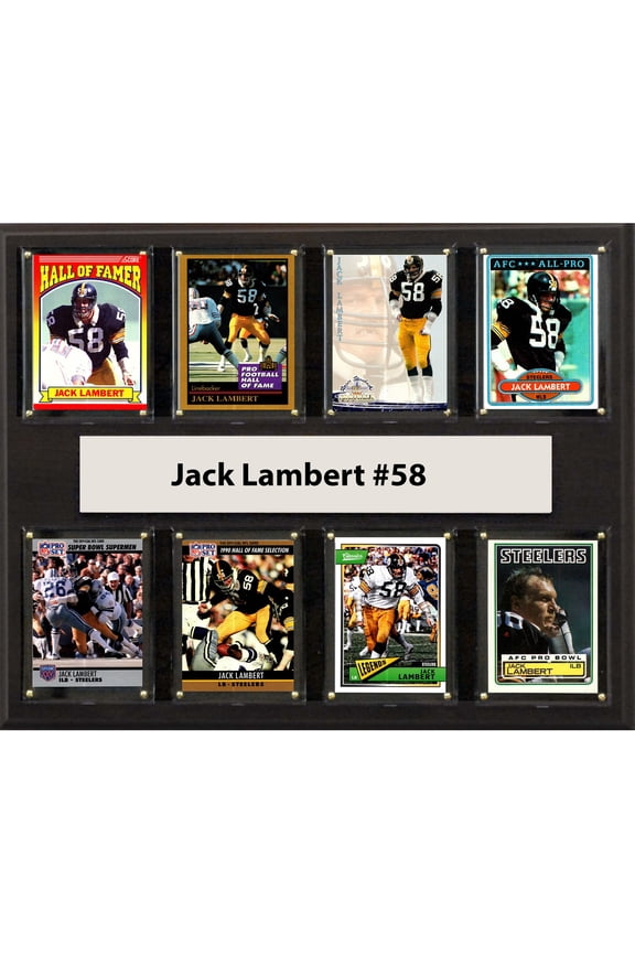 Jack Lambert Pittsburgh Steelers 12'' x 15'' Plaque