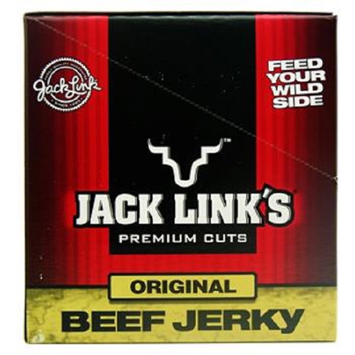 Jack Link Beef Jerky, Original Bag, Count 10 (1.25 oz) Jerkys
