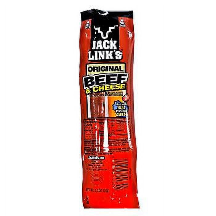 Jack Link Beef Stick, Beef & Cheese All American, Count 16 (1.2 oz