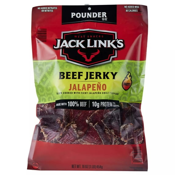 Jack Link's Beef Jerky, Jalapeno (16 Ounce)