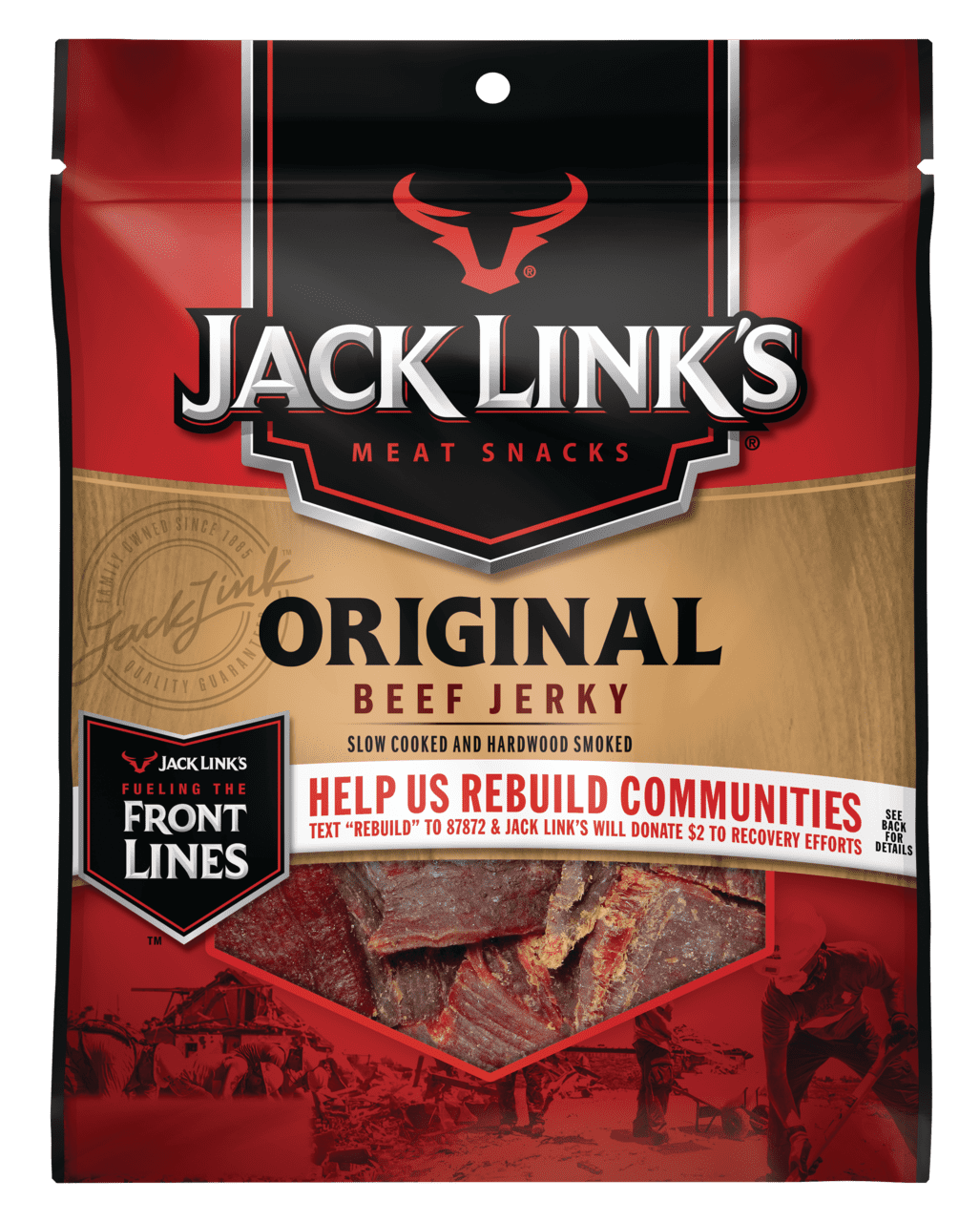 Jack Link's Original Beef Jerky Family Size - 8oz