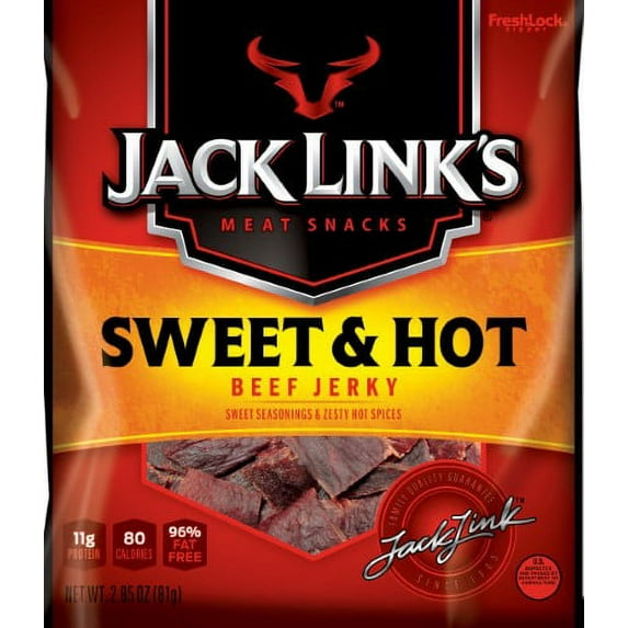 Jack Link's Beef Jerky Sweet & Hot 2.85oz (Pack of 10)