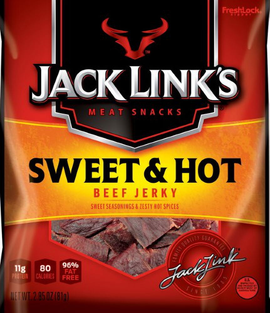 Jack Link's Beef Jerky Sweet & Hot 2.85oz (Pack of 36)