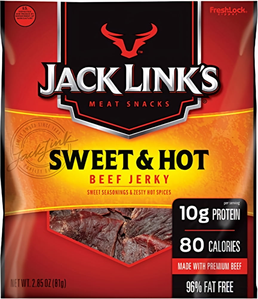 Jack Link's Beef Jerky Sweet & Hot 2.85oz (Pack of 5)