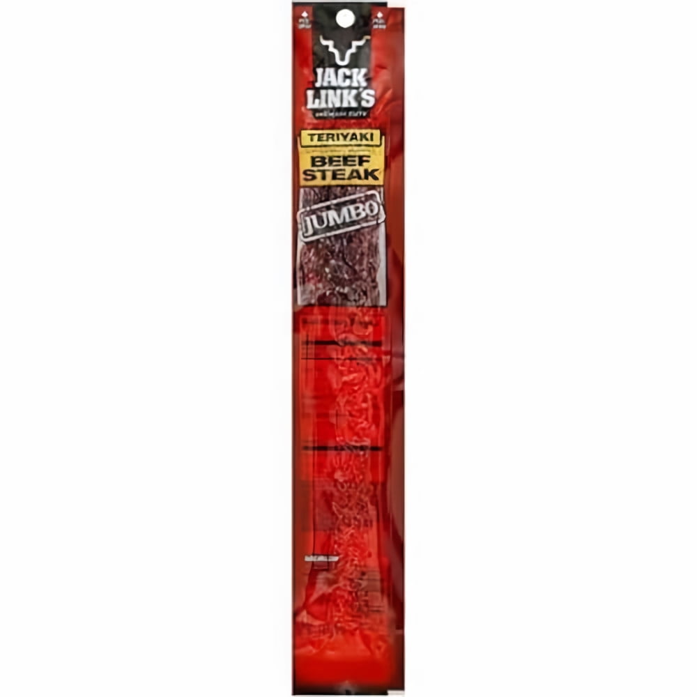 Jack Link's Beef Teriyaki Kippered Steaks (Pack of 5)