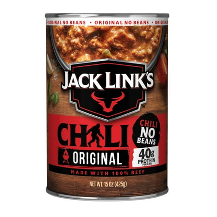 Jack Link's Original Chili, No Beans, 15oz Can